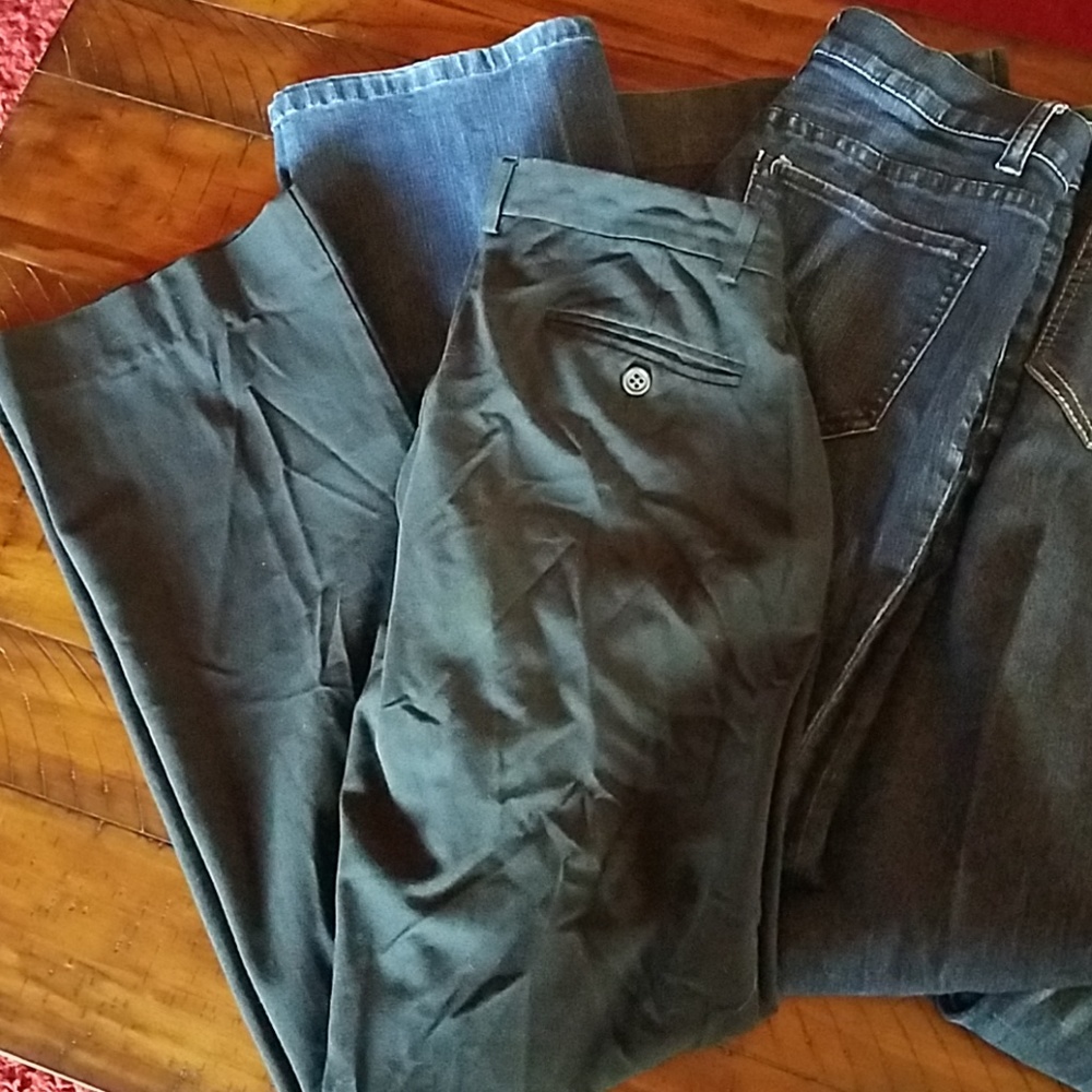 Huge Bundle of Designer Jeans &Pants 7FAM - Picture 3 of 4